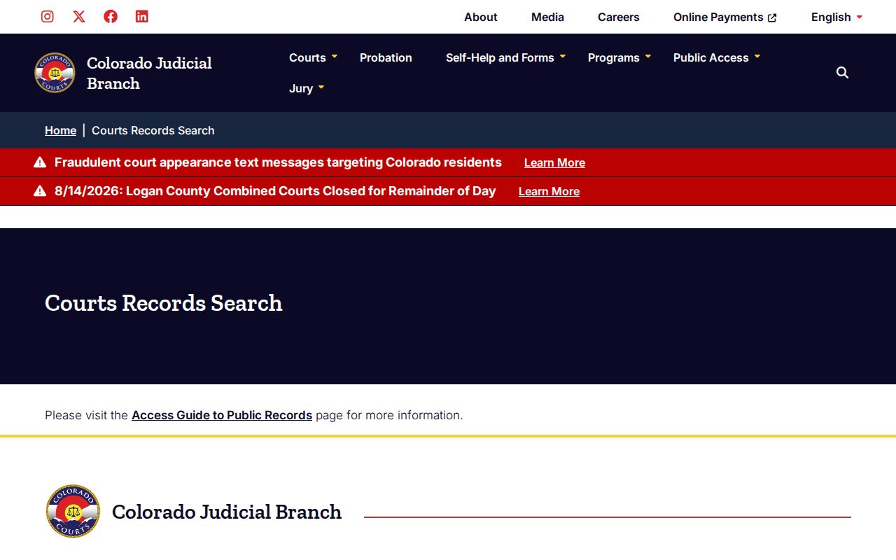Kit Carson County warrant record search guide